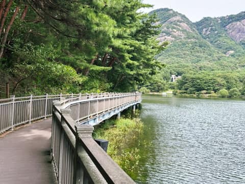 산정호수둘레길 사진 3