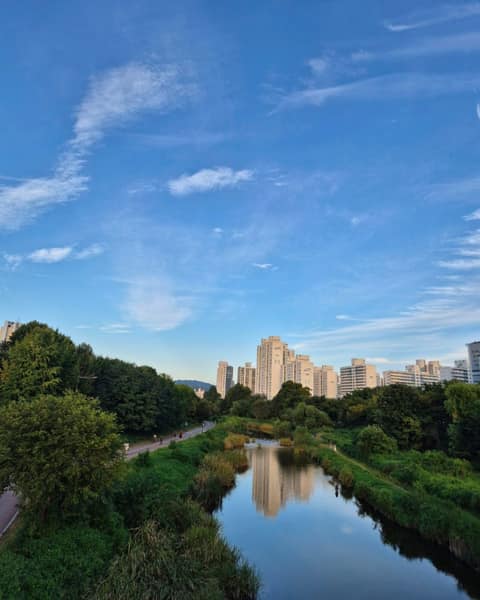 학의천산책길 사진 3