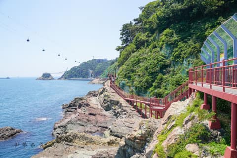 송도해안산책로 사진 2