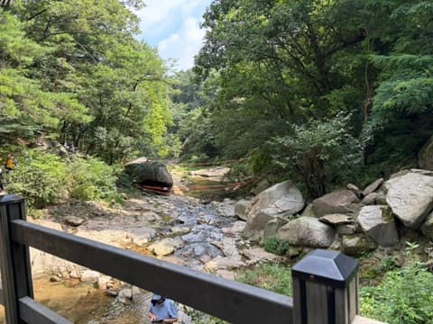 관악산계곡길 사진 4
