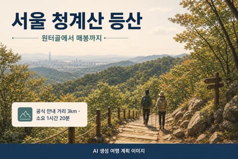 청계산 원터골 산책길 사진 8