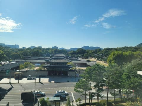 청와대 앞길 사진 1