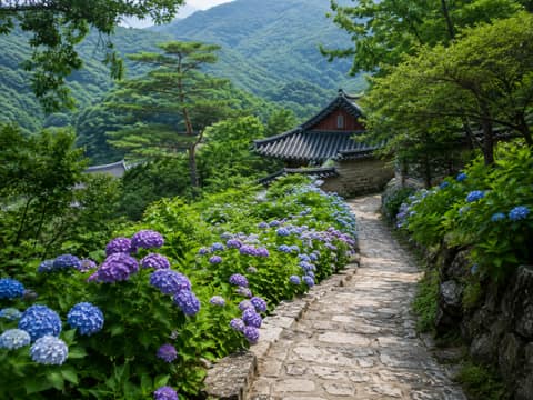 산사길 사진 1