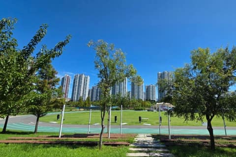 청라호수공원 산책길 사진 1