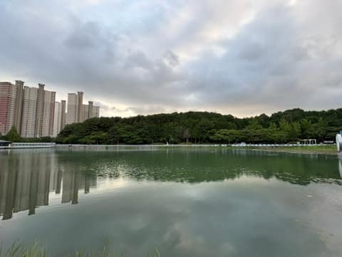 용지호수공원 산책길 사진 2