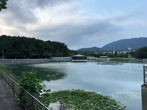 용지호수공원 산책길 사진 4