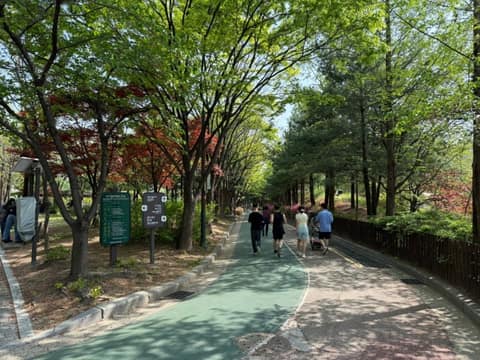 대현산배수지공원 대표 산책길 사진 7