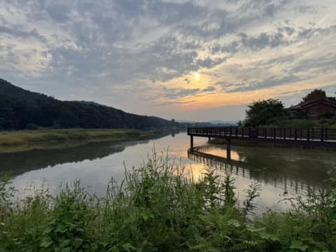 서랑저수지 산책길 사진 5