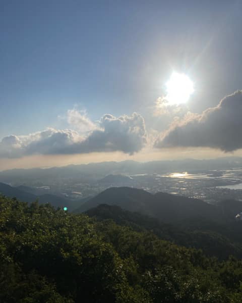 영취산 등산로 사진 2