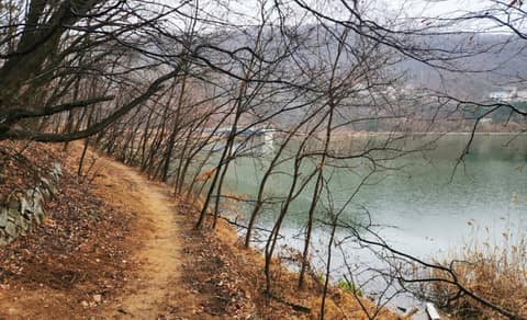 낙생저수지 산책길 사진 2