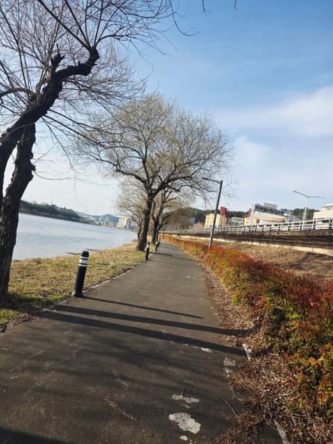 남강댐 노을공원 산책코스 사진 8