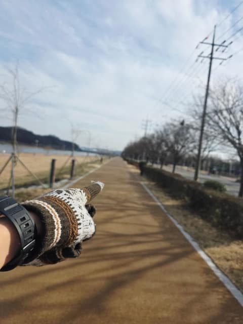 남강댐 노을공원 산책코스 사진 10