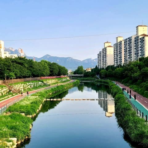 우이천 산책로 사진 4