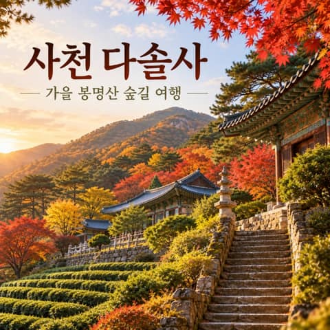 다솔사 숲길 걷기코스 사진 8