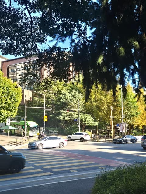 명일동 한양아파트 산책길 사진 1