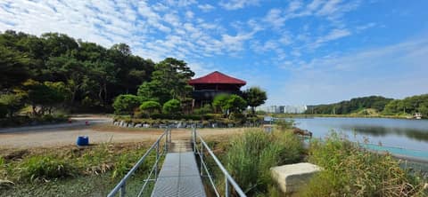 도창저수지 산책길 사진 1