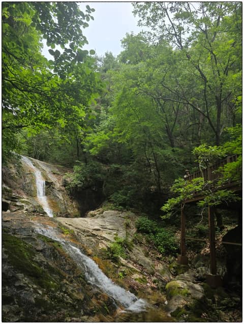 수룡폭포 산책로(노은면) 사진 6