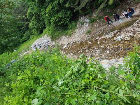 수룡폭포 산책로(노은면) 사진 7