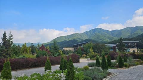 국립백두대간수목원 산책길 사진 2