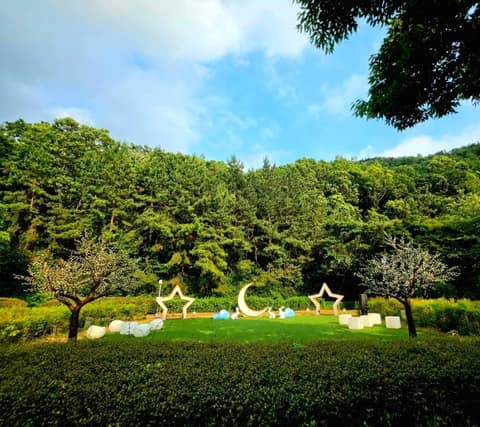 와룡저수지 산책로 사진 1